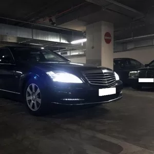 Услуги перевозки пассажиров на Mercedes-Benz S-class W221. Астана.