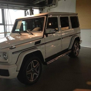 Кортеж из MB G-class G63 AMG и лимузины в Астане.