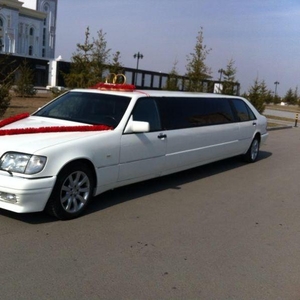 Прокат лимузина MB S-class W140 и MB G-class G63 AMG в Астане. 